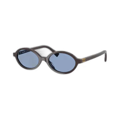 Oval-Frame Sunglasses