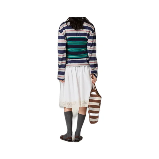 Striped Jersey Top