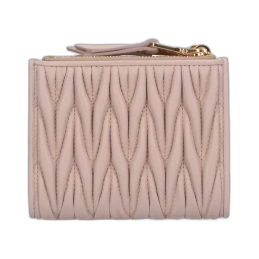 Logo Plaque Zipped Wallet