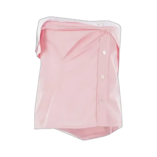 Layered Strapless Top