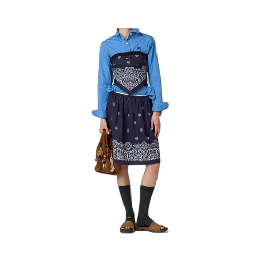 Logo-Embroidered Button-Up Shirt