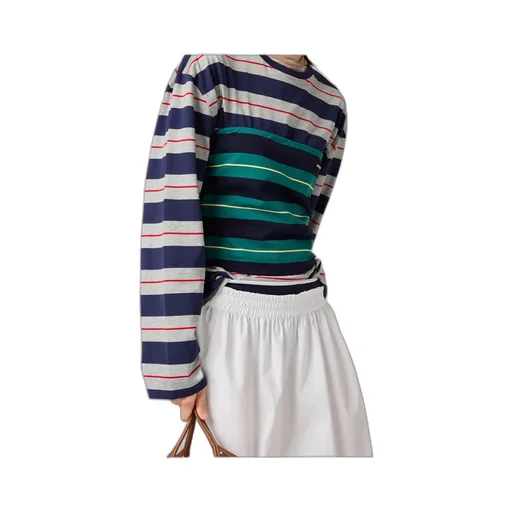 Striped Jersey Top