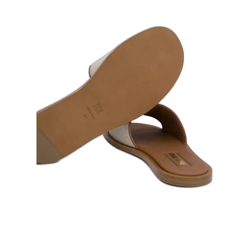Logo-Detailed Slip-On Sandals
