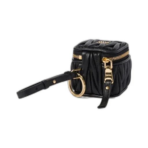 Trick Matelassé Nappa Leather Keyring