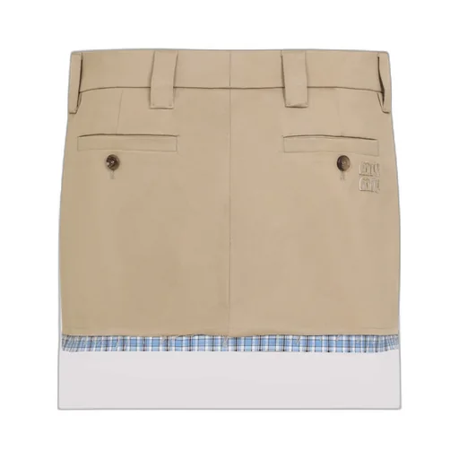 Chino Miniskirt