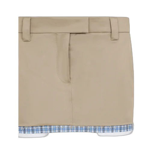 Chino Miniskirt