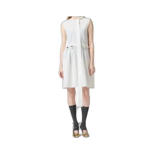 Logo-Patch Sleeveless Dress