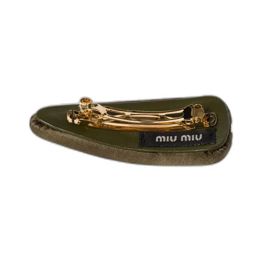 Logo-Lettering Hair Clip
