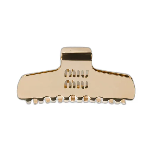 Logo-Debossed Hair Clip