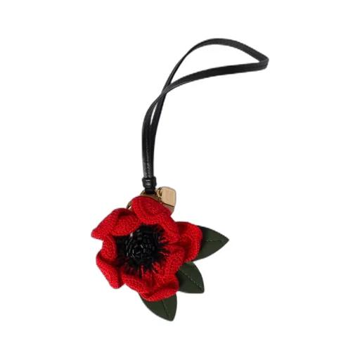 Trick Floral Appliqué Key Holder