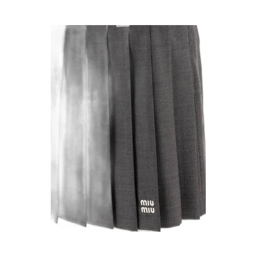 Pleated Mini Skirt