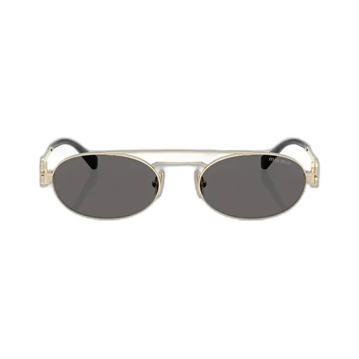 Oval-Frame Sunglasses