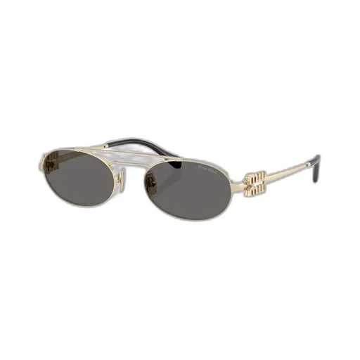 Oval-Frame Sunglasses