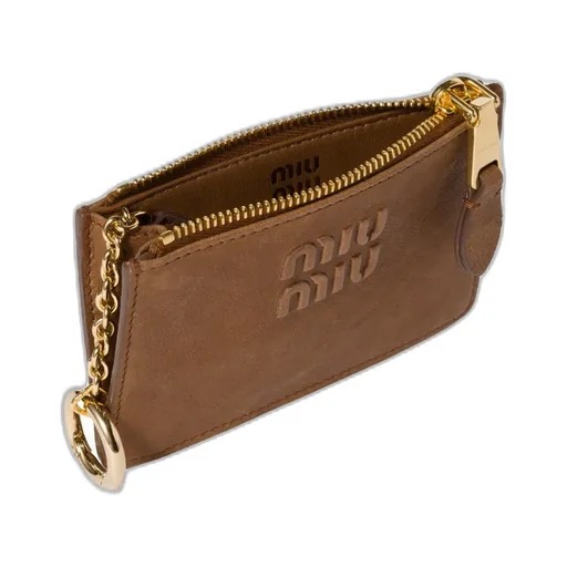 Logo-Embossed Zipped Cardholder