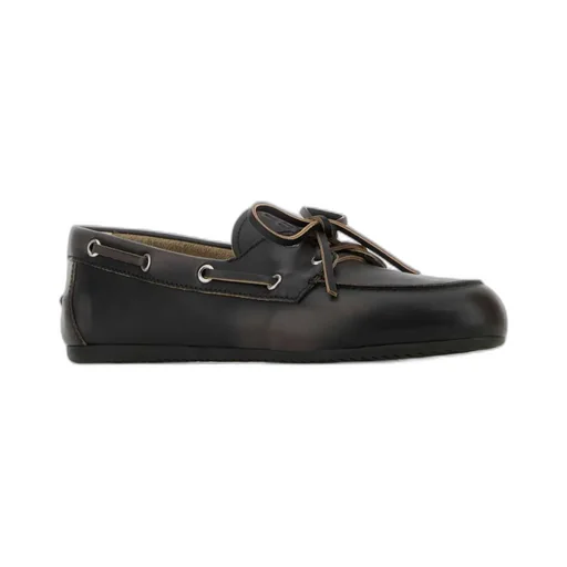 Bleached Slip-On Loafers