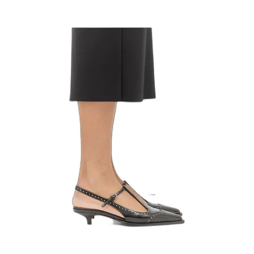 Pointed High-Heeled Sandals