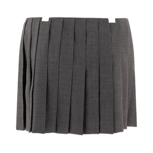 Pleated Mini Skirt
