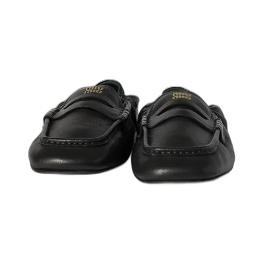 Ruches Nappa Leather Loafers