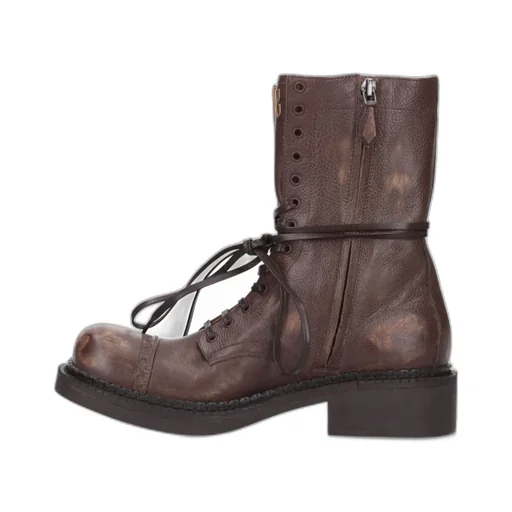 Leather Laced Boots