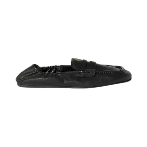 Ruches Nappa Leather Loafers