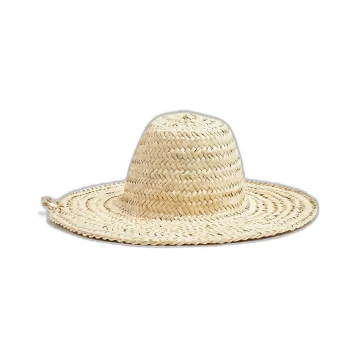 Braided Strap Wide Brim Hat