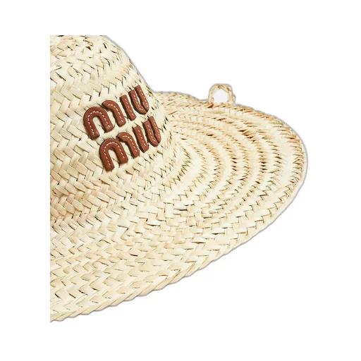 Braided Strap Wide Brim Hat