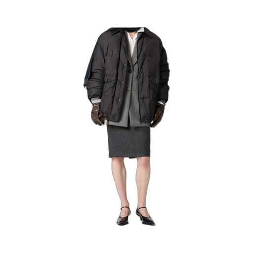 Single-Breasted Double Wool Jacket