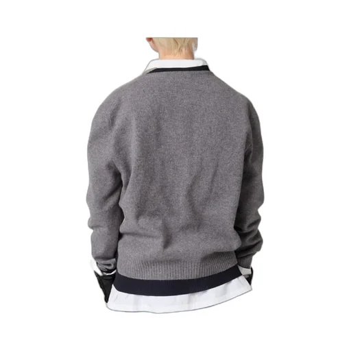Layered V-Neck Jumper