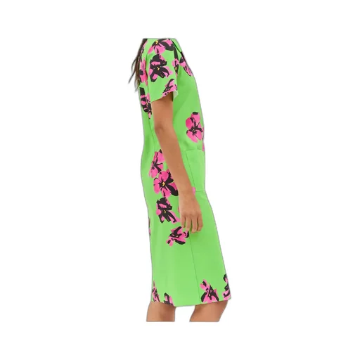 Poplin And Jersey Dress
