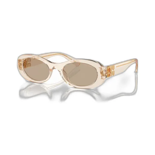 Oval-Frame Sunglasses