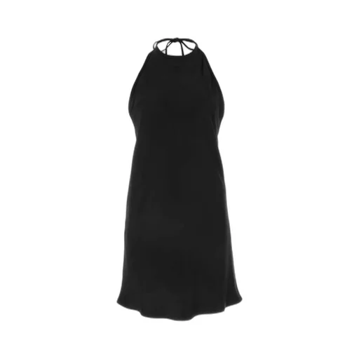 Sleeveless Satin Dress