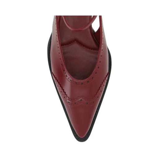 Pointed-Toe Slingback Pumps