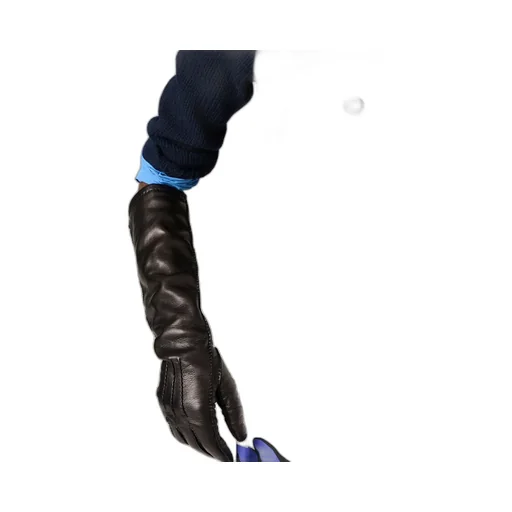 Full-Finger Designed Leather Gloves