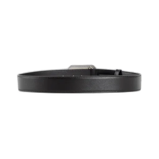 Logo-Engraved Buckle-Fastened Belt
