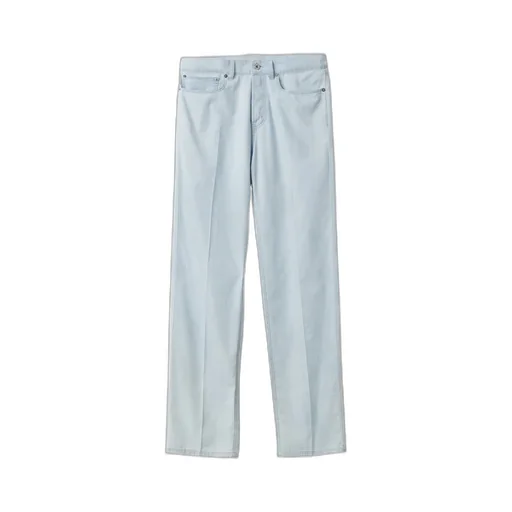 Mid-Rise Straight-Leg Denim Jeans