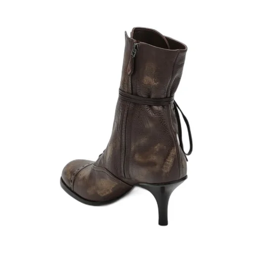 High-Heeled Short Boots