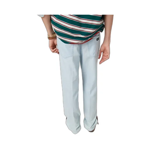 Mid-Rise Straight-Leg Denim Jeans