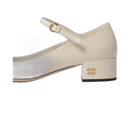 Two-Tone Leather Pumps