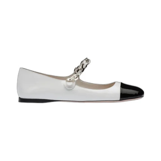 Two-Toned Chain-Linked Ballerinas