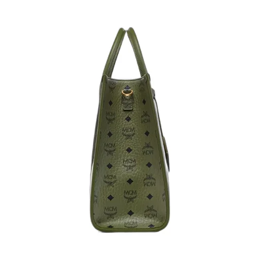 MÜNchen Tote In Mega Herringbone Suede