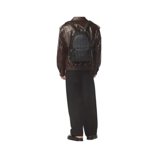 Studded Monogram Backpack