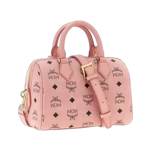 Ella Monogram Boston Tote Bag