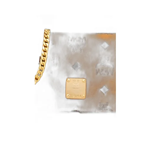 Logo-Engraved Chain-Linked Shoulder Bag