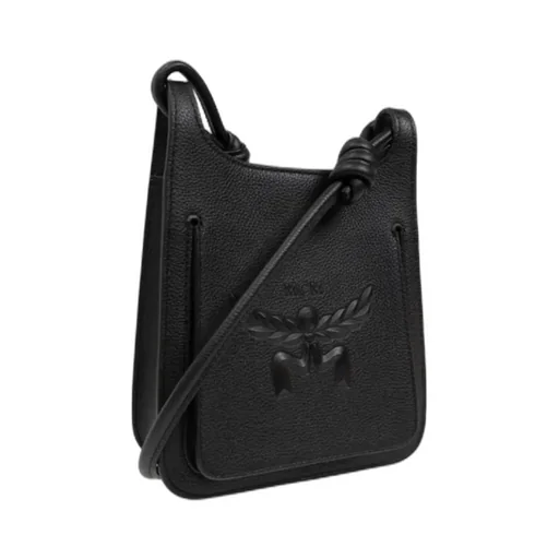 Mini Himmel Logo Embossed Hobo Bag