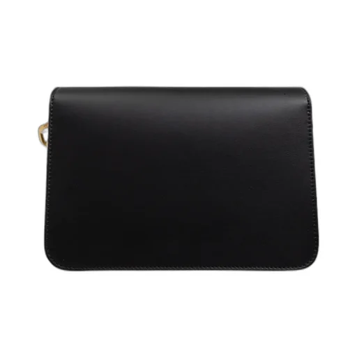 Logo Embossed Shoulder Bag