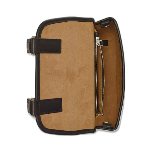 Logo Printed Messenger Bag