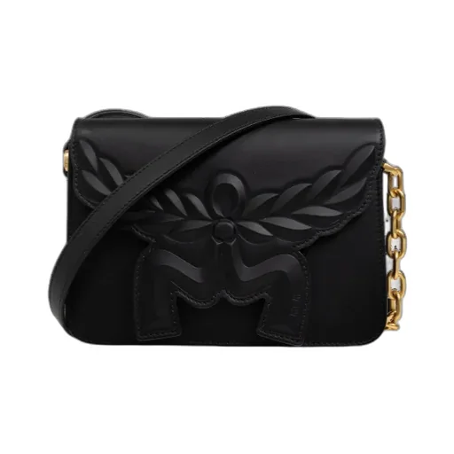 Logo Embossed Shoulder Bag