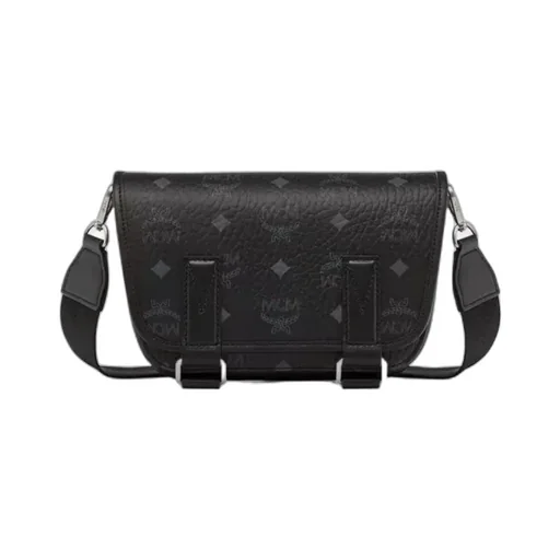 Logo Printed Messenger Bag
