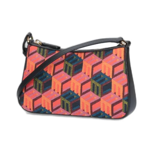 Monogram Zip-Up Mini Shoulder Bag