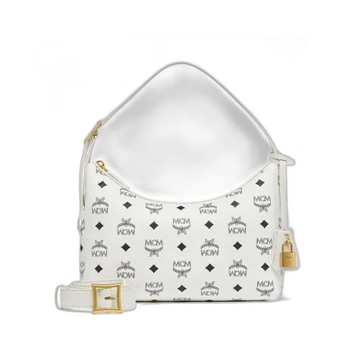 Small Aren Visetos Zipped Crossbody Bag